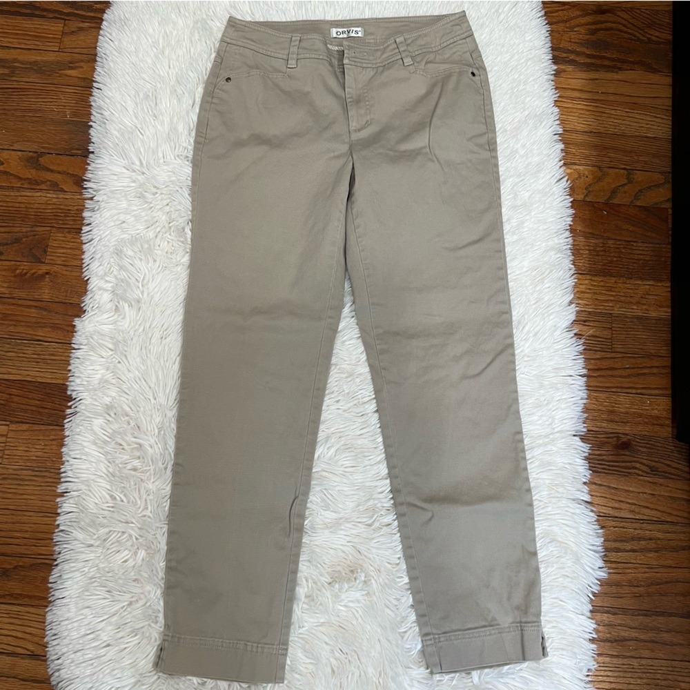Orvis women khaki pants size 6